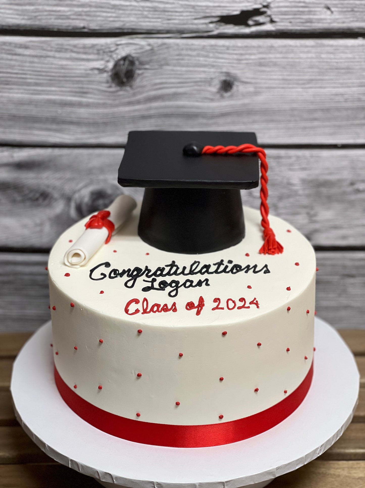 Graduation Cake 2 Tier1