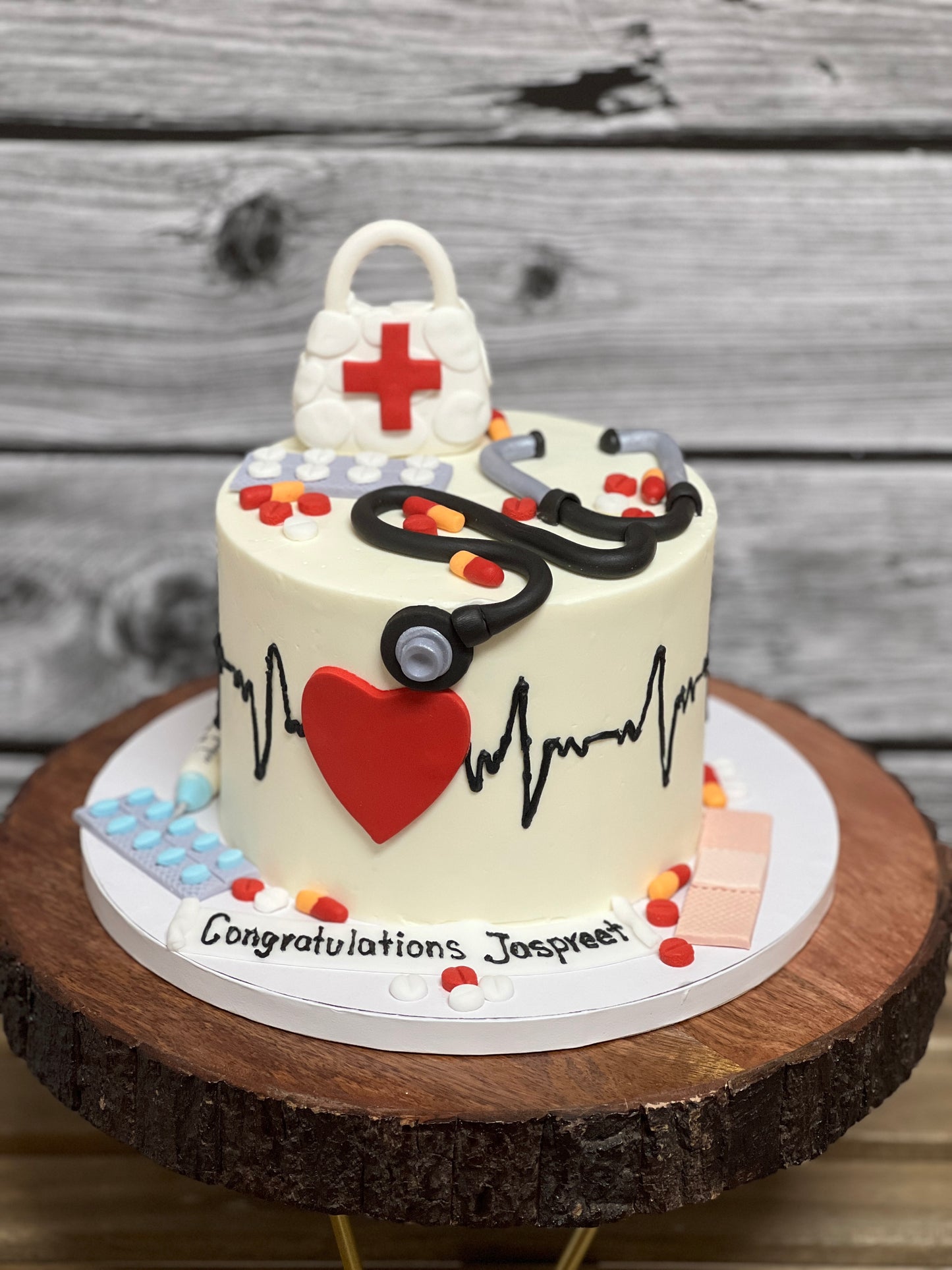 Graduation Cake 5 Tier1
