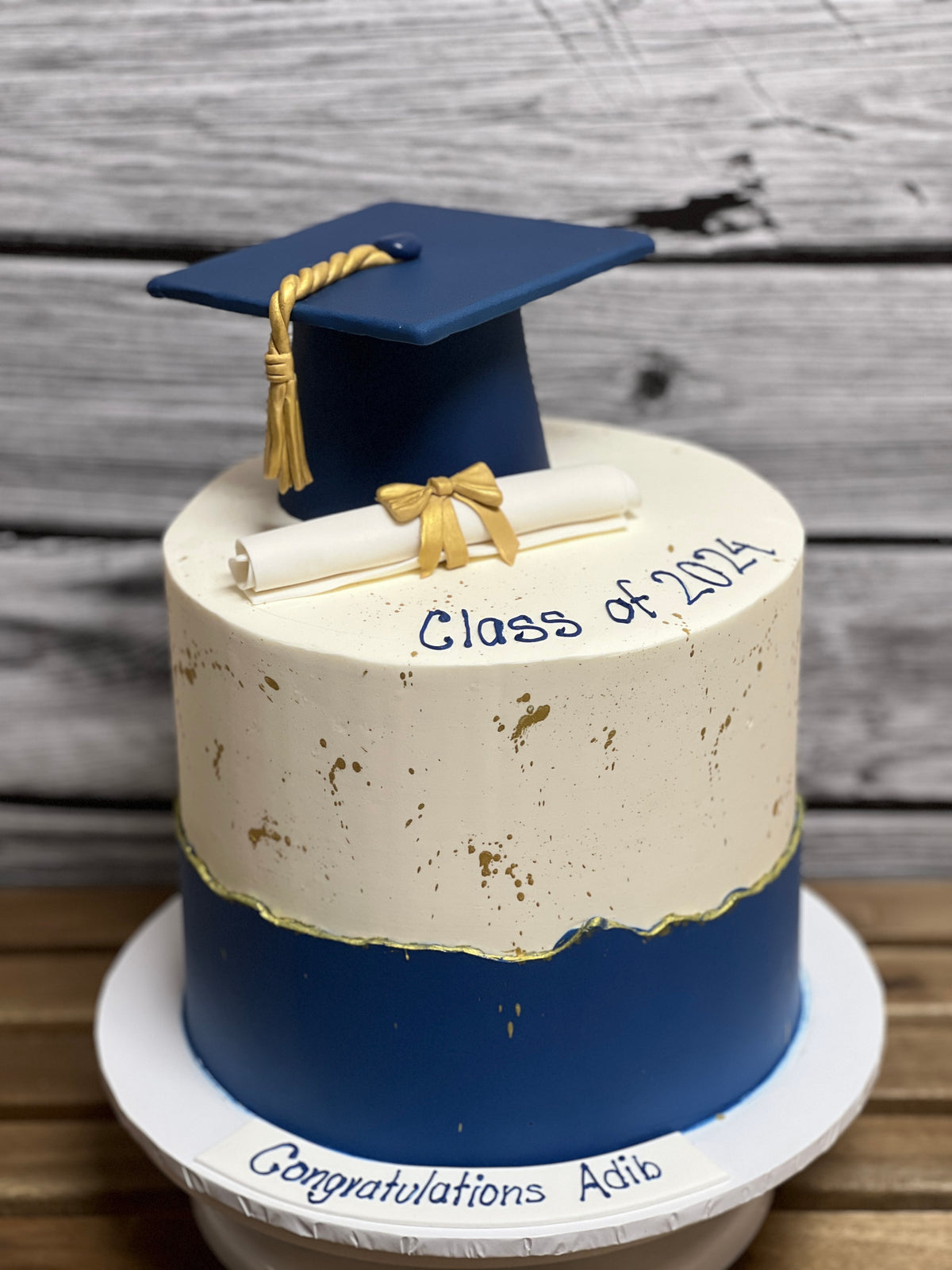 Graduation Cake 6 Tier1 Tall