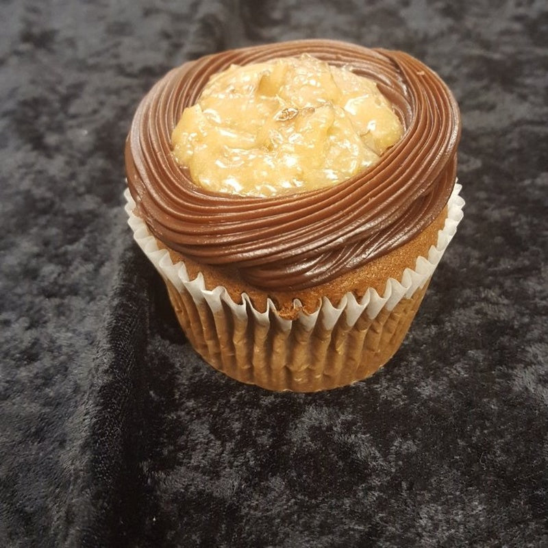 German Chocolate Cupcake