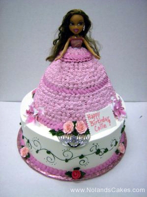 Bratz doll cake